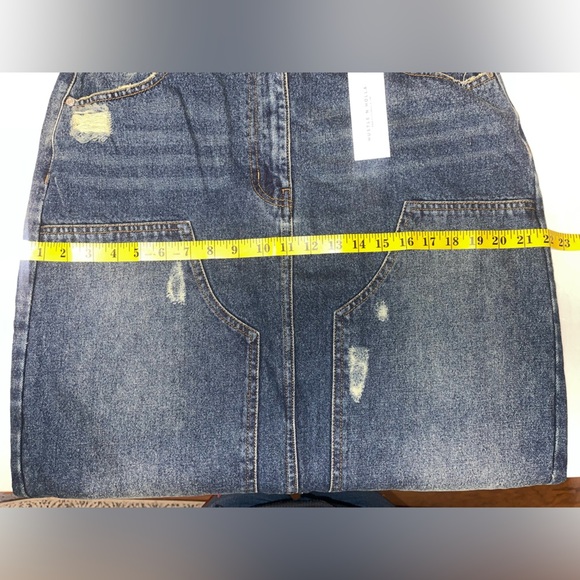 NWT Hustle N Holla Harlow Patch Detail Skirt - Picture 9 of 9